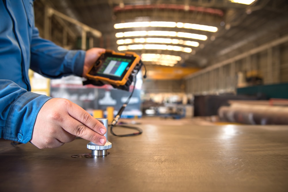 NDT Inspection of Steel Plate | Non Destructive Testing Manchester